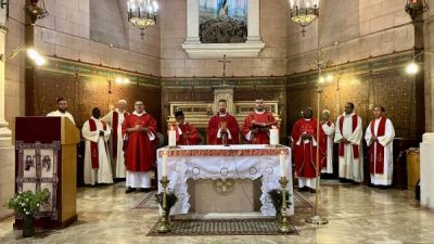 Opening Mass Marks the Beginning of the New Academic Year at the Studium Theologicum Salesianum, Jerusalem